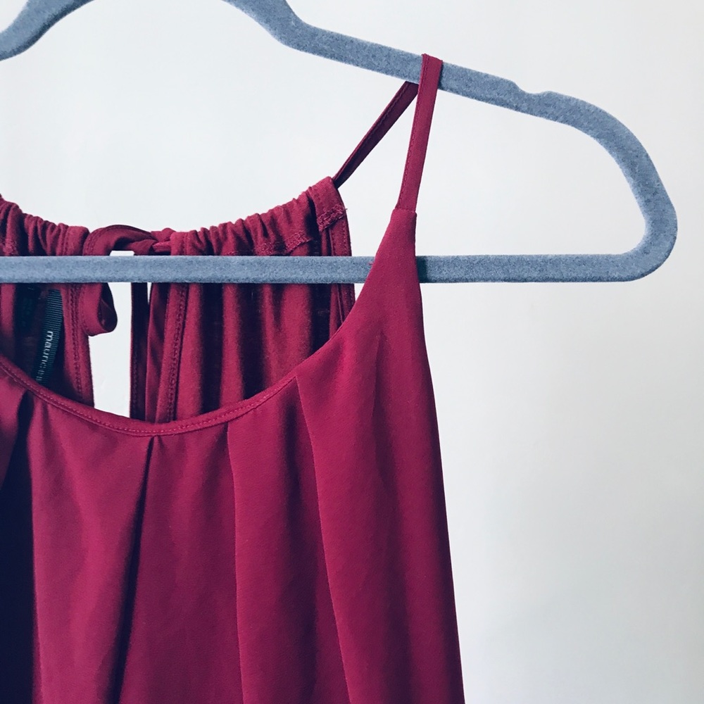MAURICES | Maroon Dressy Tank